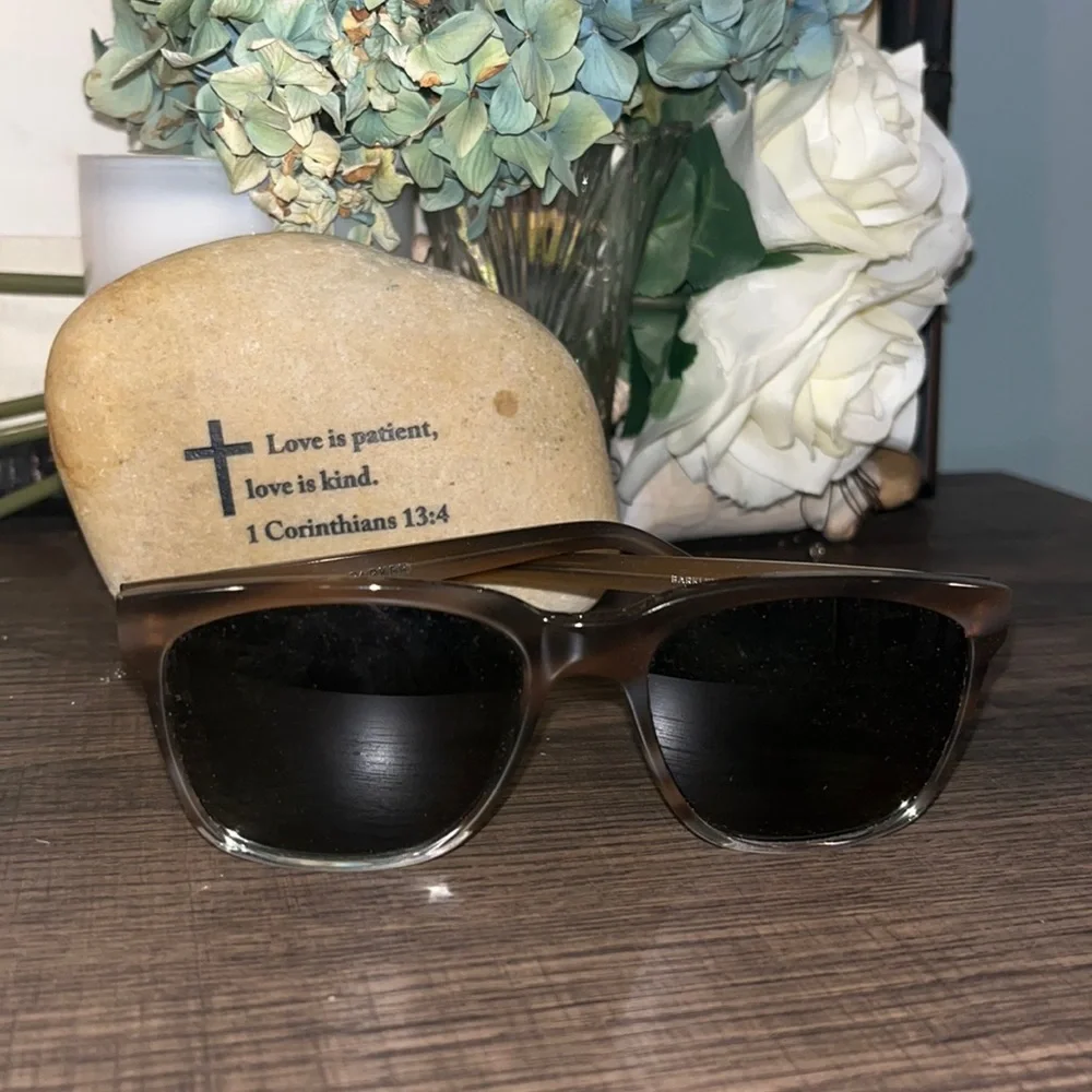 Warby Parker Barkley 938 53-18-142 Antique Shale Fade Brown to Tan EUC